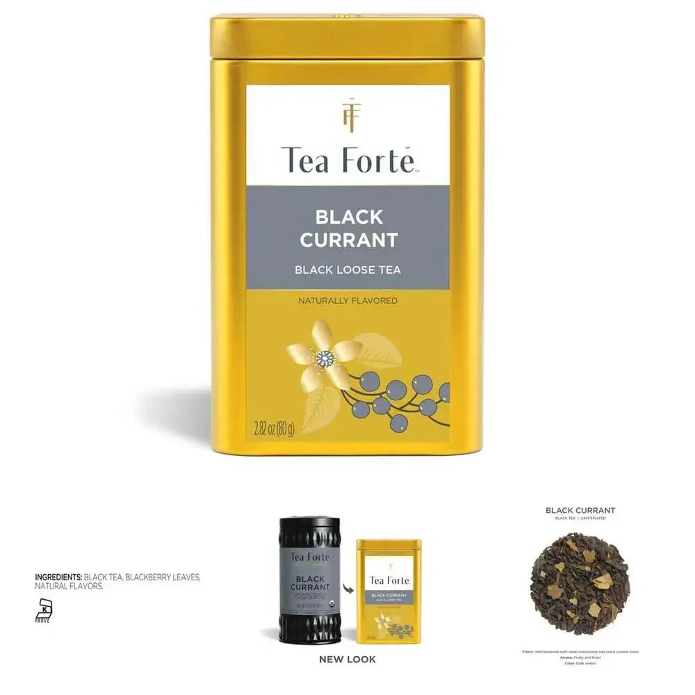 Black Tea Loose Leaf Canister Storage Jar Food Grade Material Airtight Container